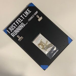 Medal wooden wall hanger